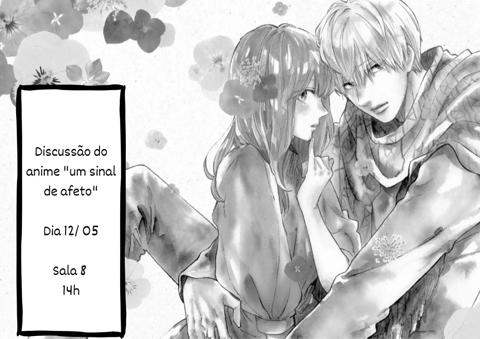 Foto de Exibição do Anime "Um sinal de afeto"