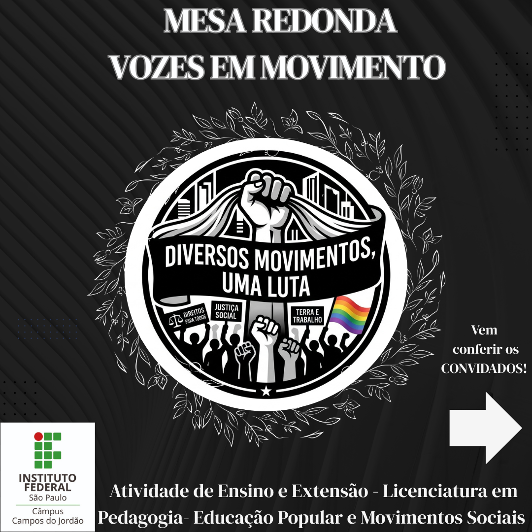 Foto de Mesa Redonda "Vozes em Movimento: Saberes que Educam e Transformam"