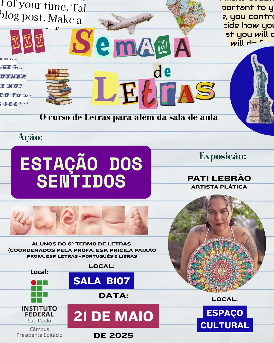 Foto de Exposição: A vida em Pontos e cores, por Pati Lebrão