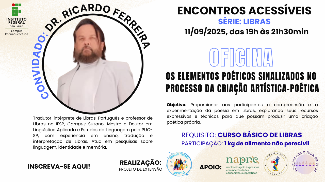 Foto de Os elementos poéticos sinalizados no processo da criação artística-poética