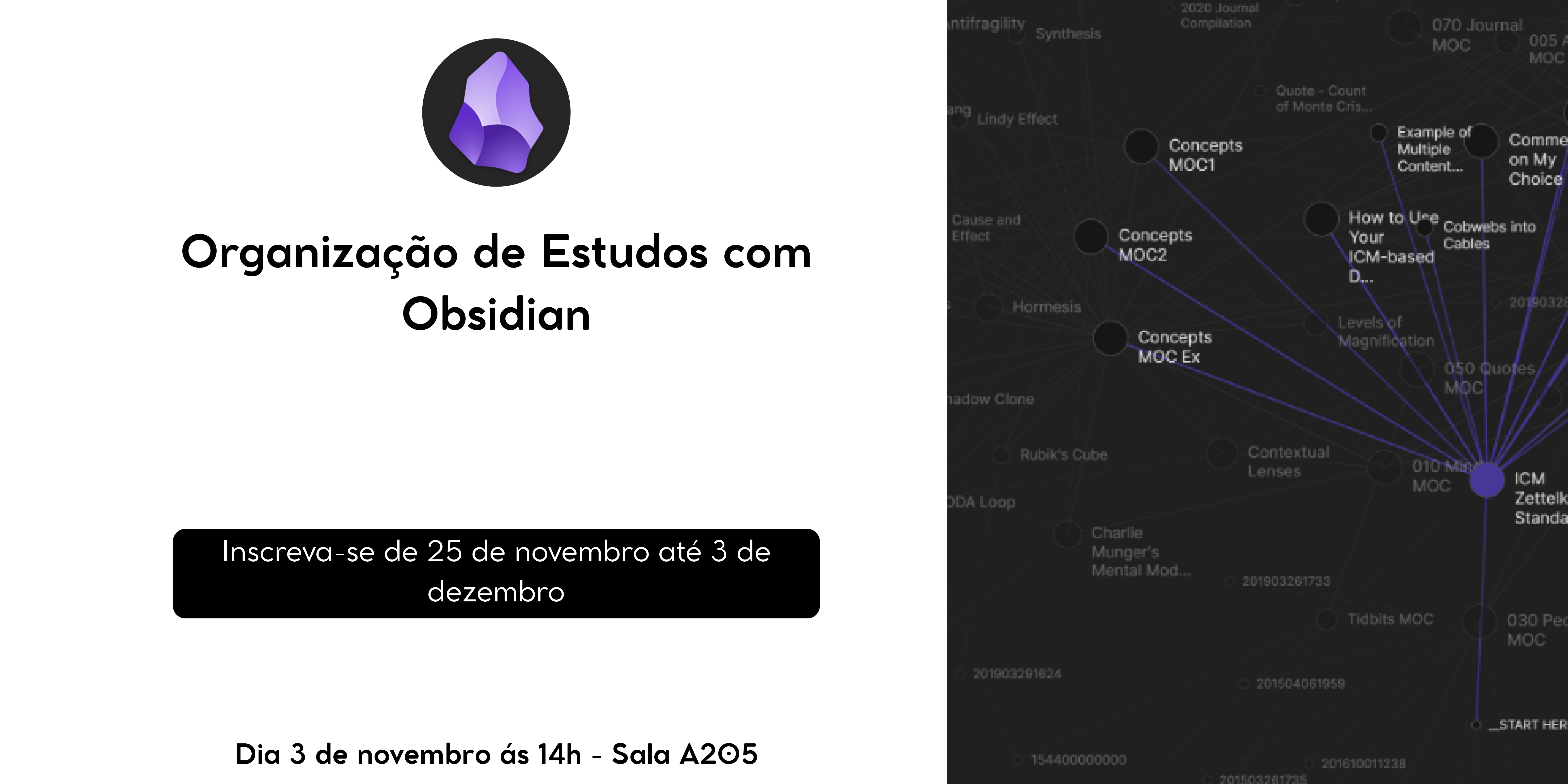 Foto de Organizando Estudos com Obsidian