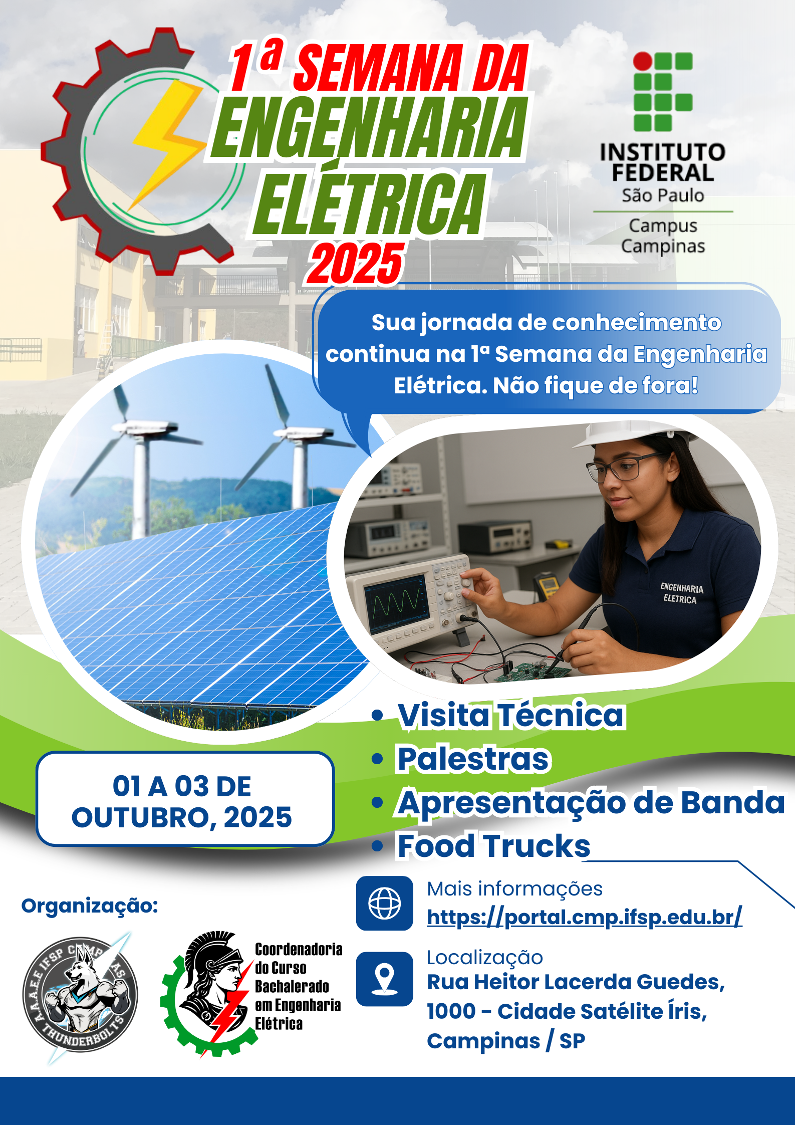 Foto de 1ª Semana da Engenharia Elétrica - Dia 2