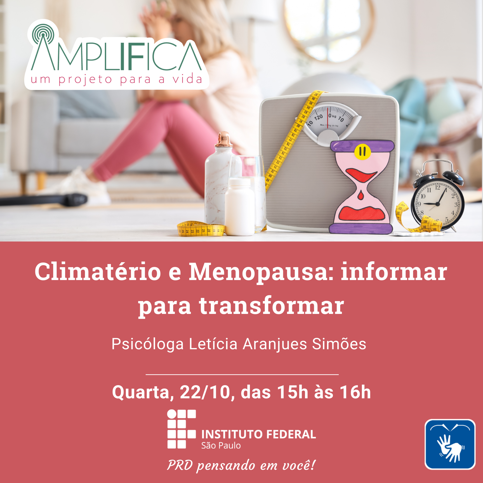 Foto de Amplifica: Climatério e Menopausa: informar para transformar