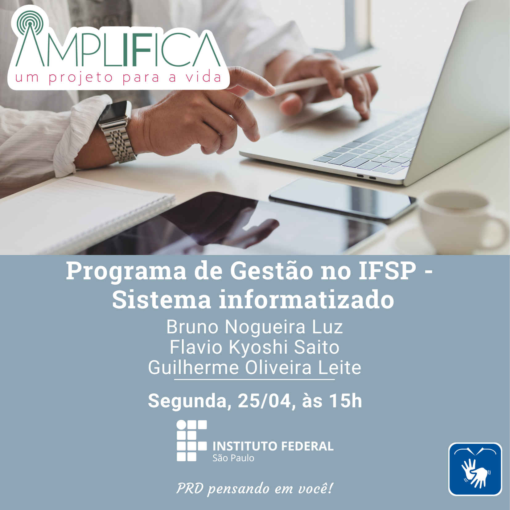 Foto de Programa de Gestão no IFSP - Sistema informatizado