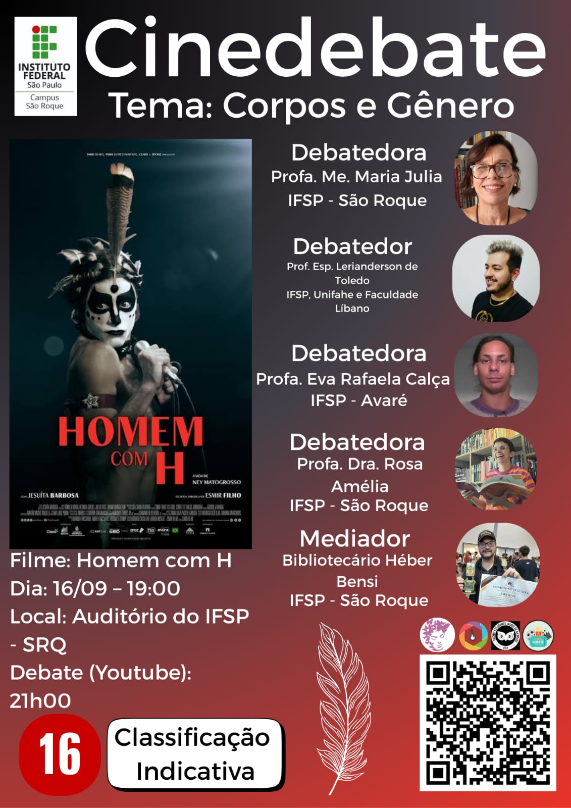 Foto de Cinedebate: Corpos e Gênero