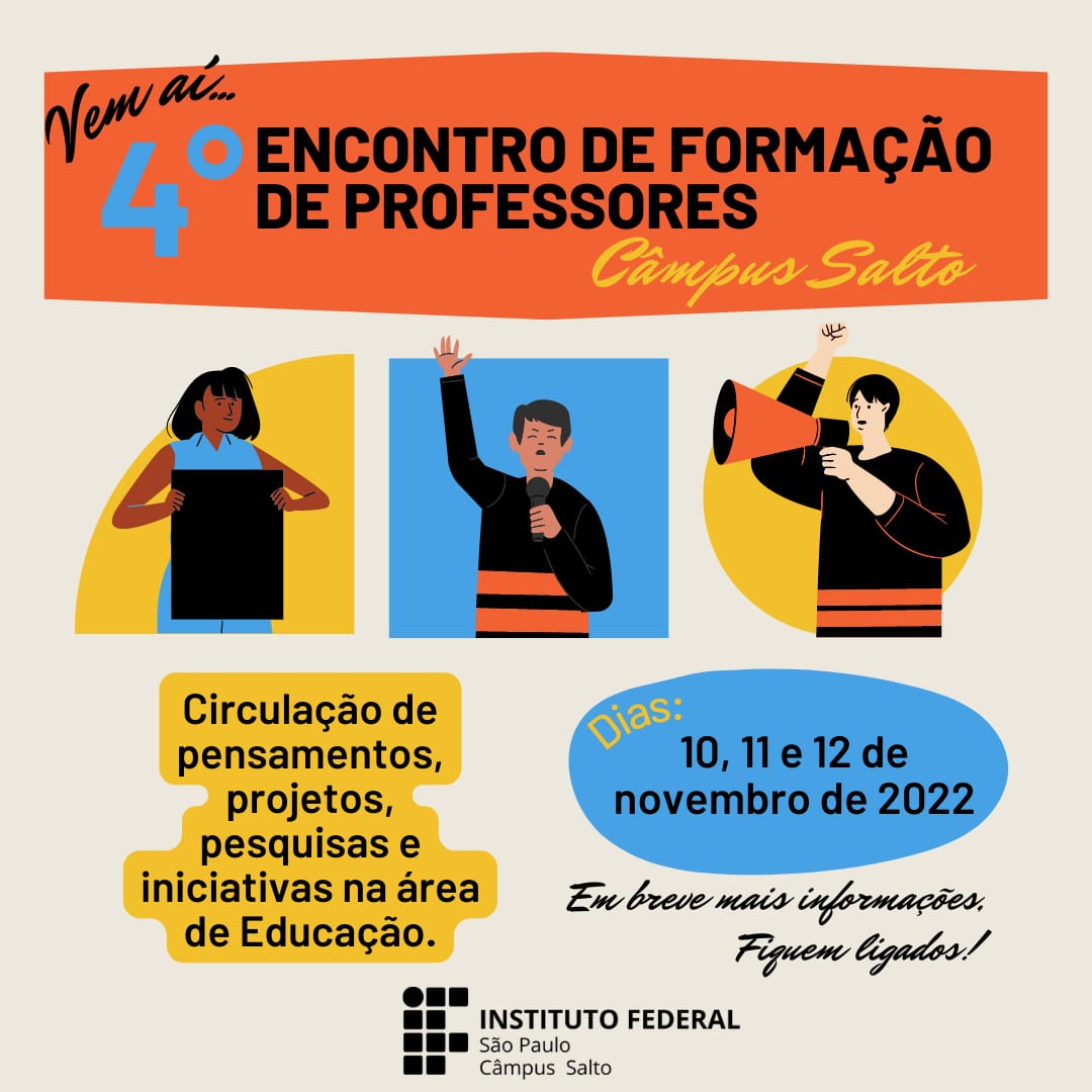 Foto de IV Encontro de Formação de Professores do IFSP Câmpus Salto - 1