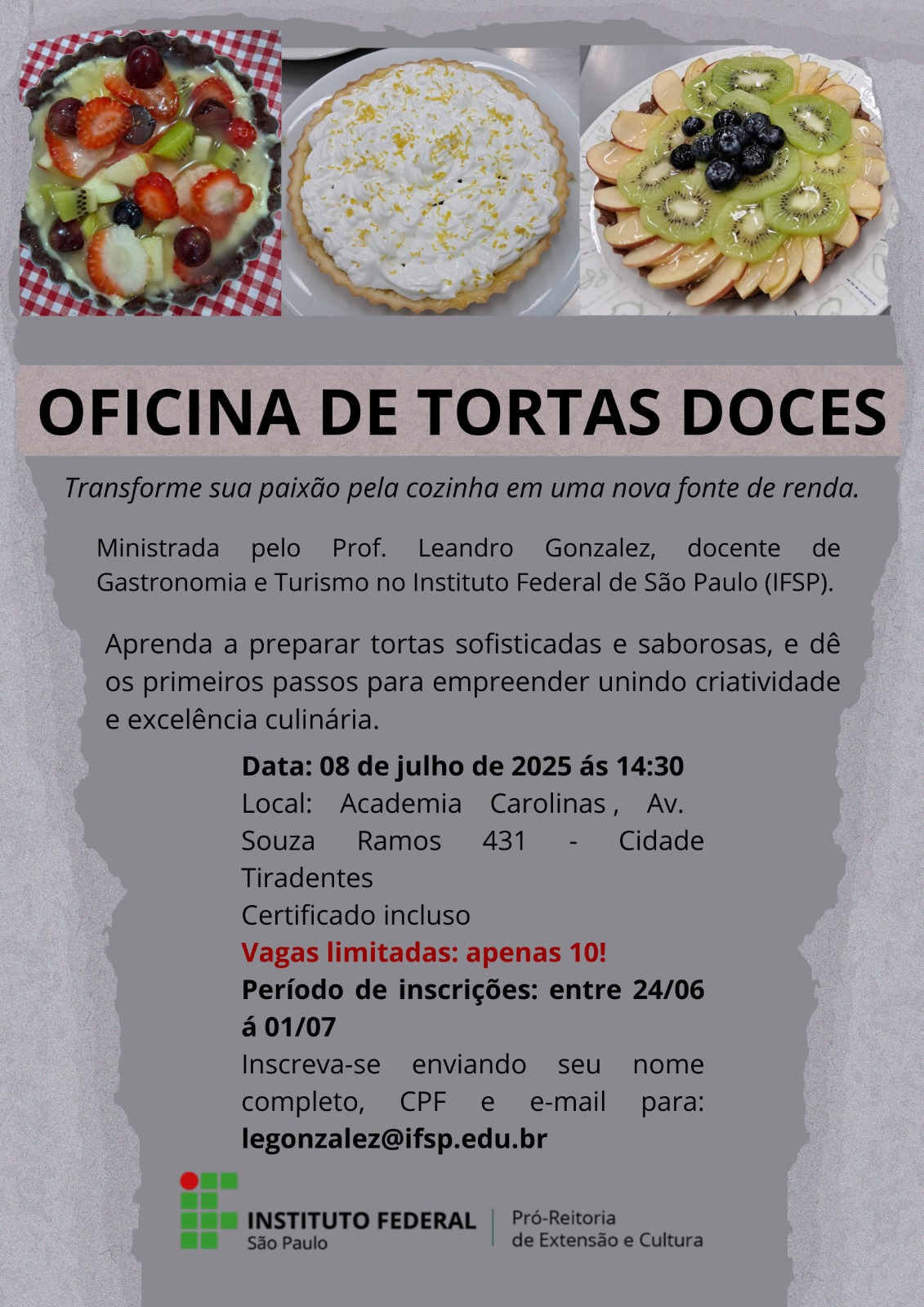 Foto de Oficina de Tortas Doces ( Academia Carolinas)
