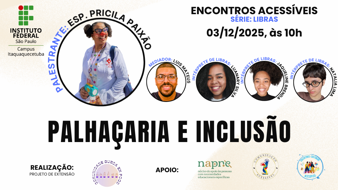 Foto de Webinar "Palhaçaria e Inclusão"