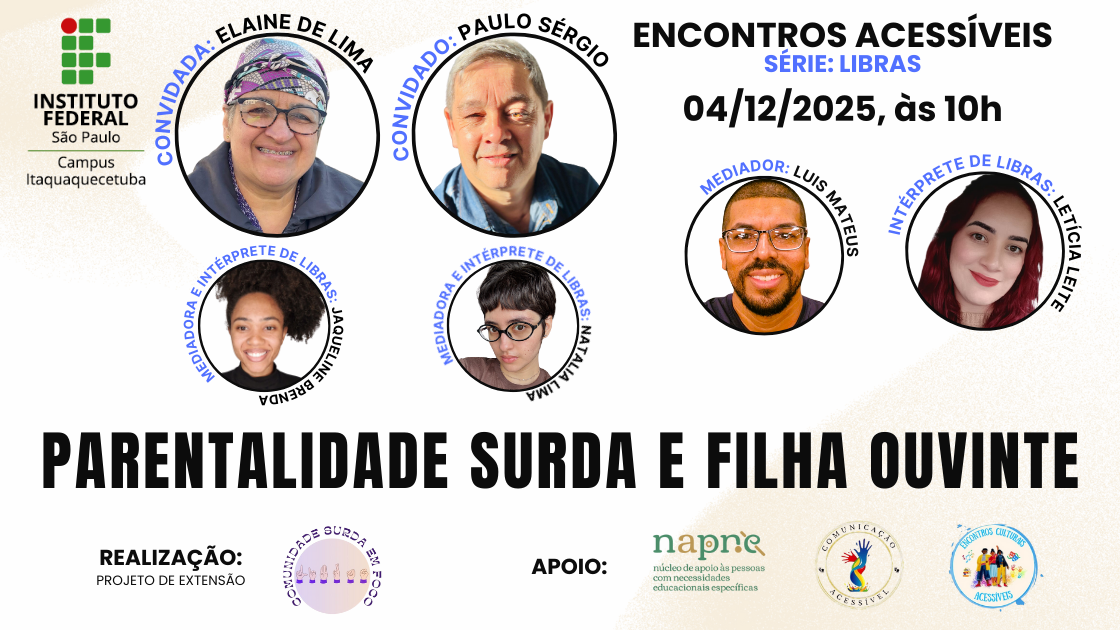 Foto de Webinar "Parentalidade surda e filha ouvinte"