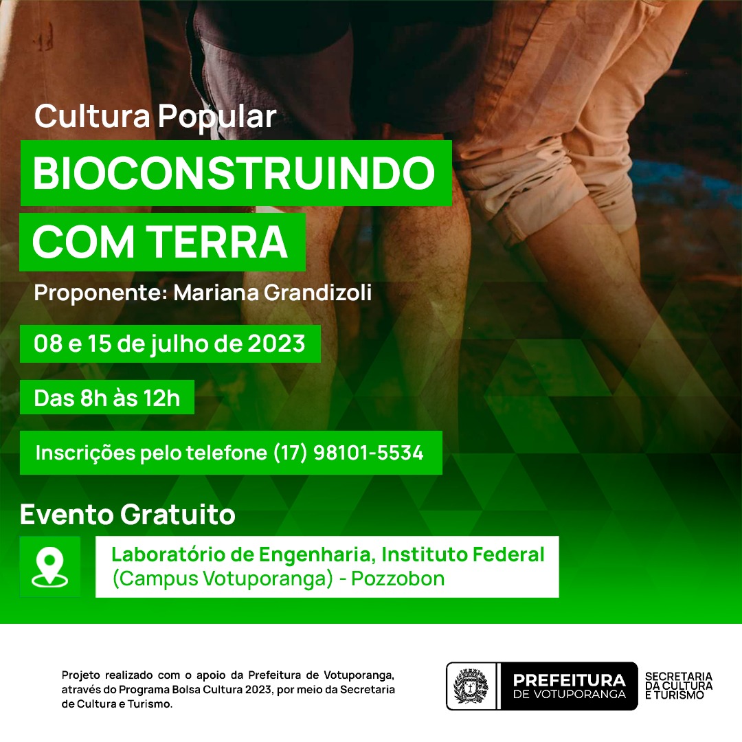 Foto de BIOCONSTRUINDO COM TERRA - TÉCNICAS CONSTRUTIVAS TRADICIONAIS