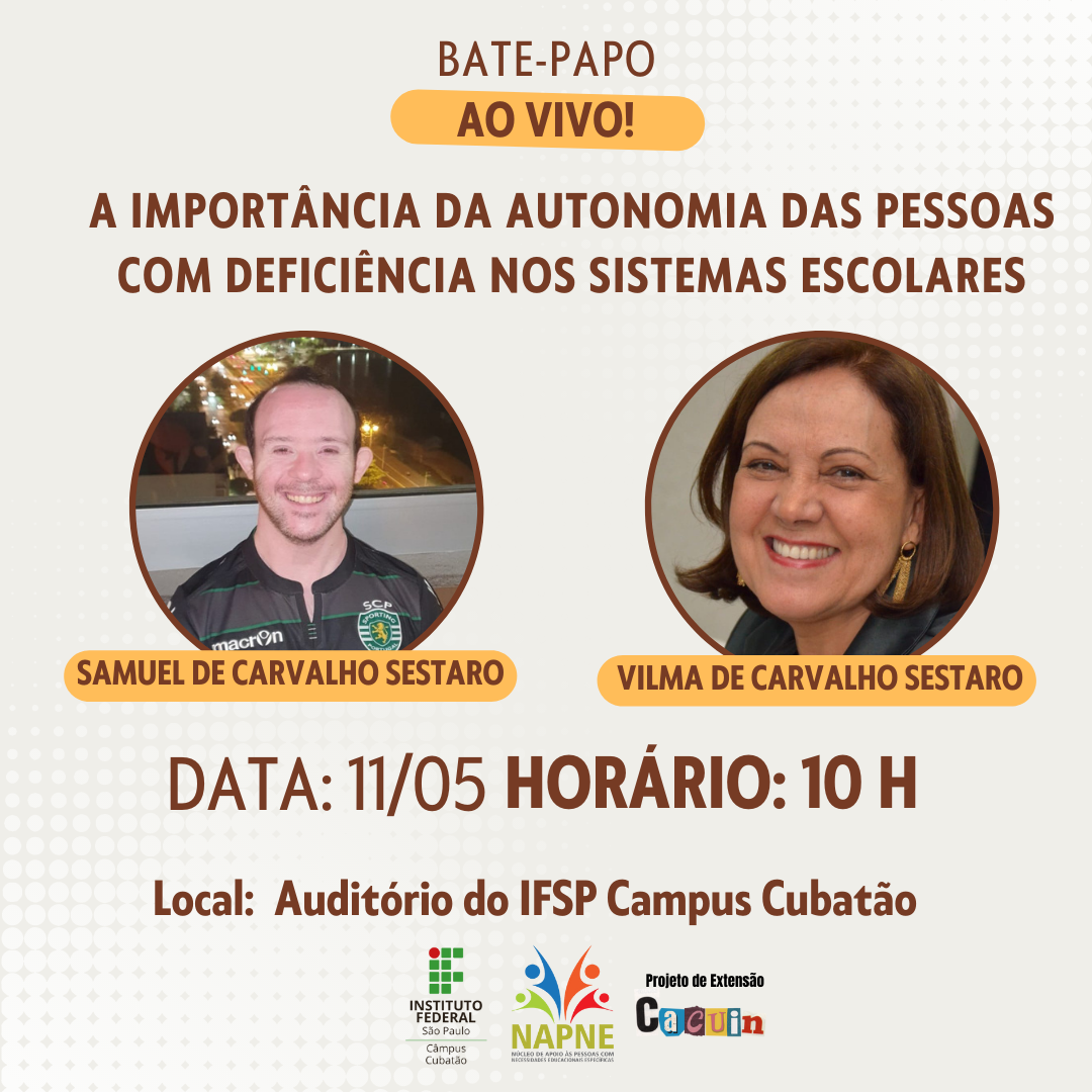 Foto de Palestra: A importância da Autonomia das Pessoas com Deficiência nos Sistemas Escolares