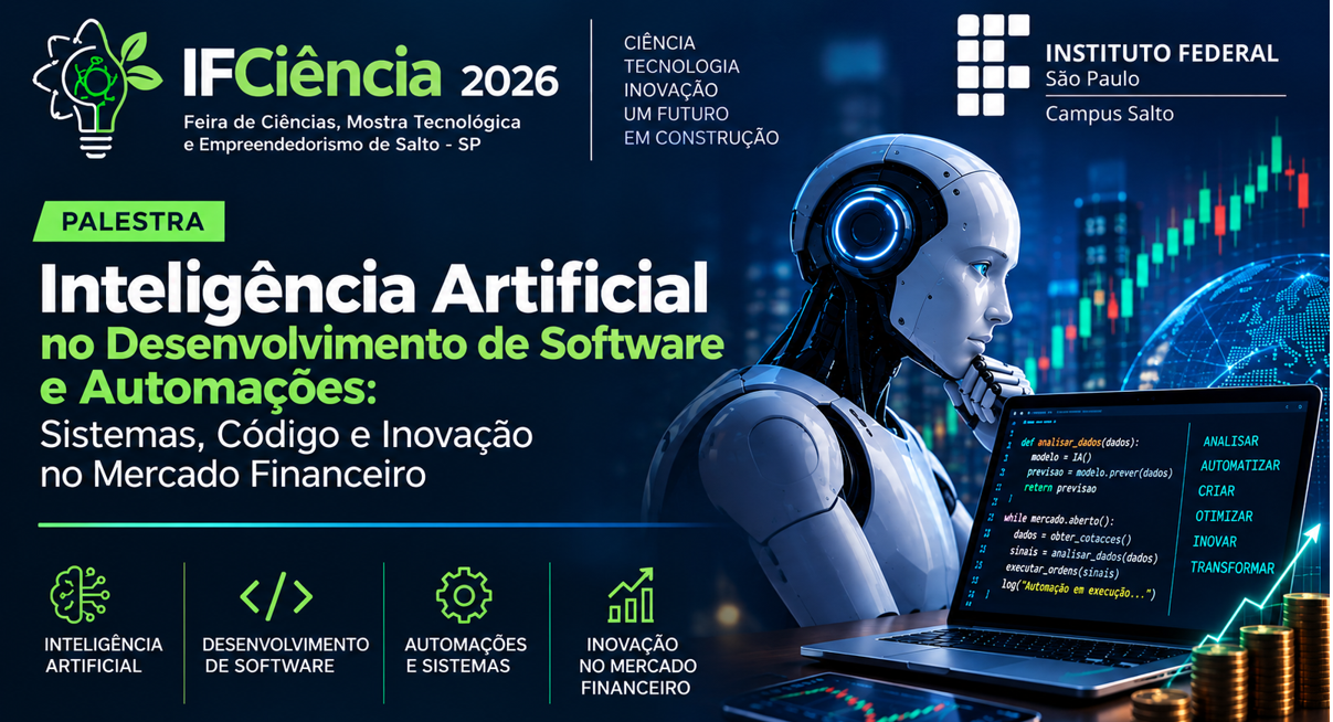 Foto de Inteligência Artificial no Desenvolvimento de Software e Automações: Sistemas, Código e Inovação no Mercado Financeiro