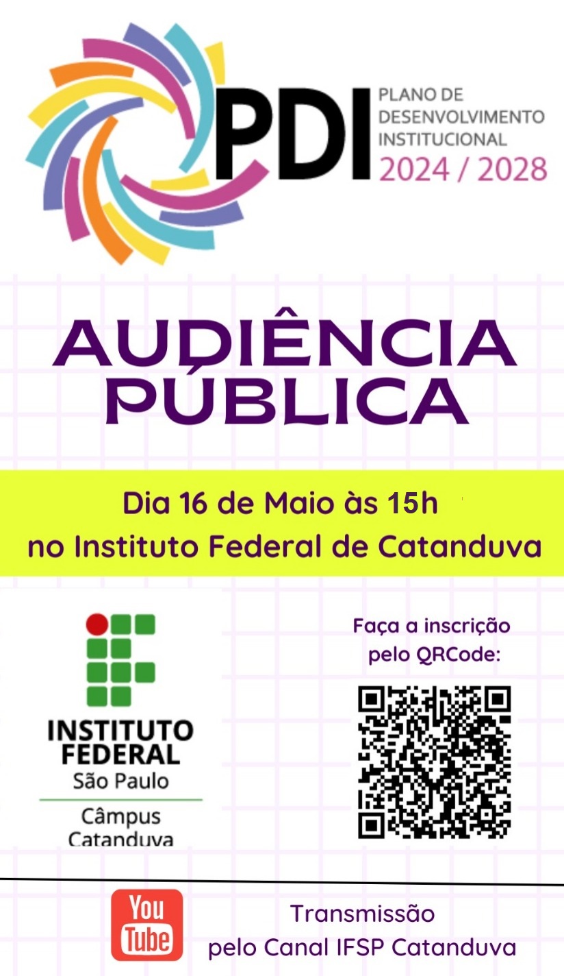 Foto de Audiencia Publica - PDI - IFSP Catanduva