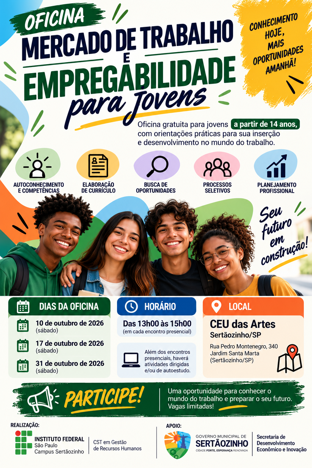Foto de Mercado de Trabalho e Empregabilidade para Jovens