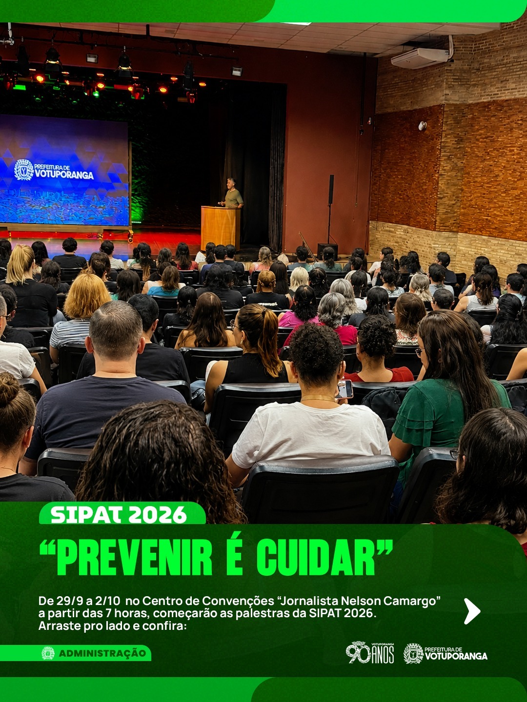 Foto de Saúde Mental e habilidades socioemocionais no trabalho - apresentação do período matutino.