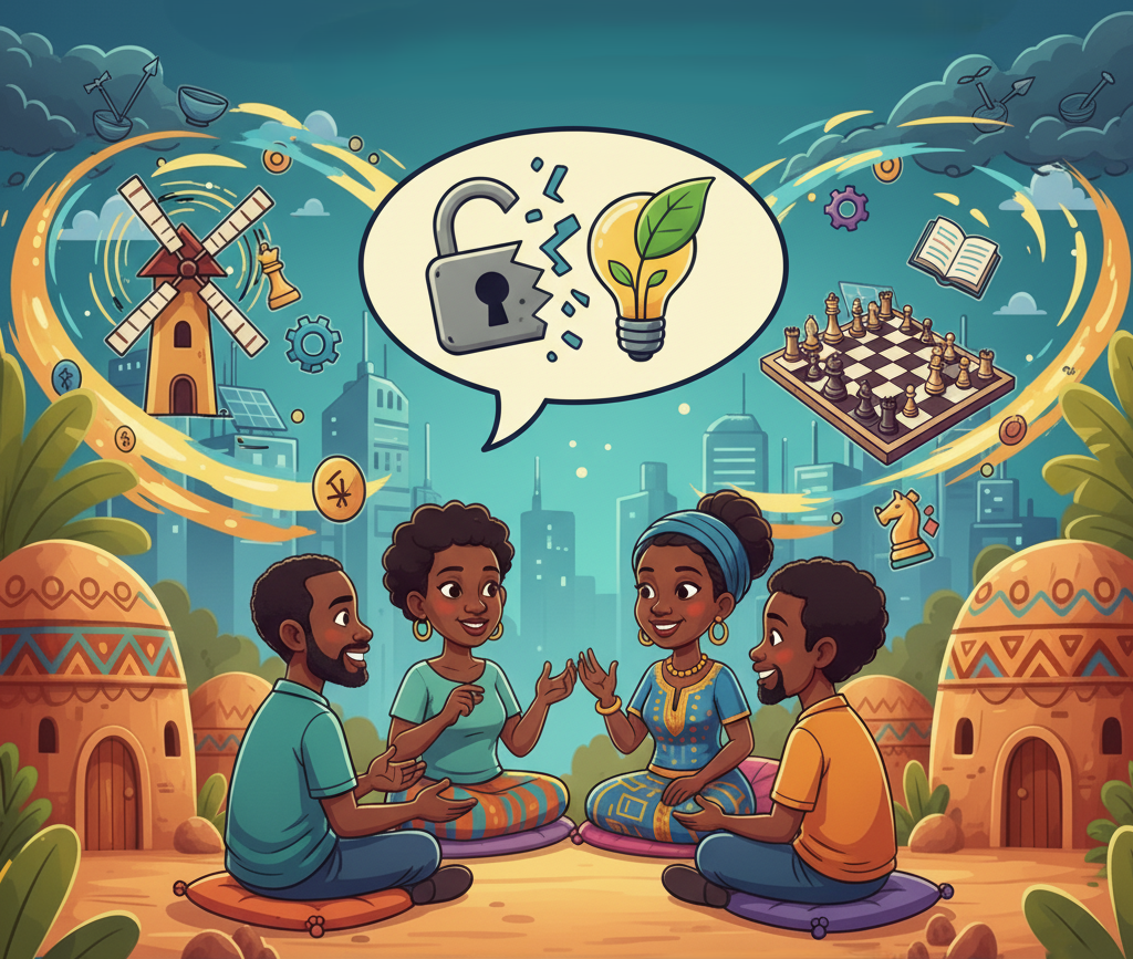 Foto de Roda de Conversa: "A África que Você Não Conhece" (Desconstruindo Estereótipos)