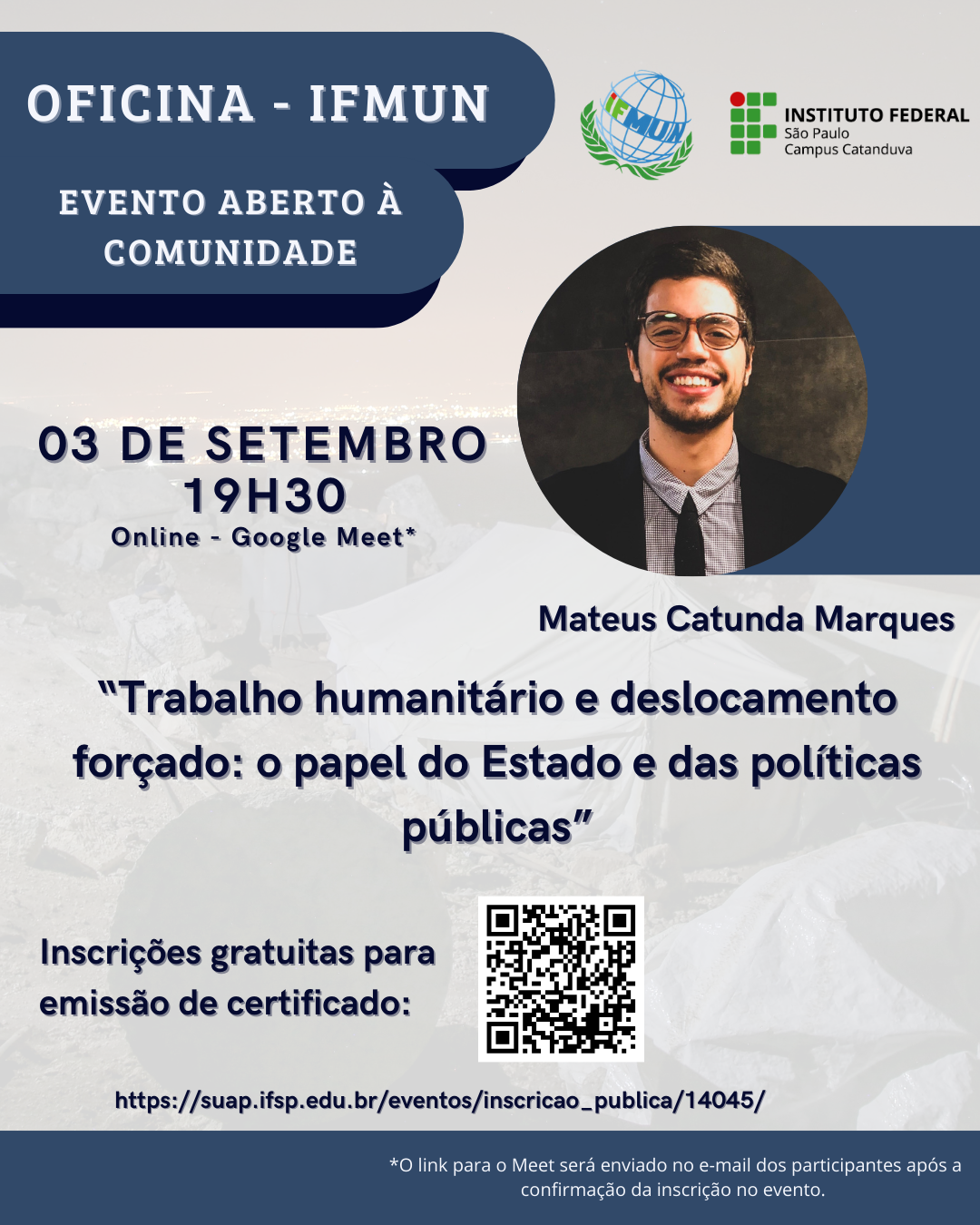 Foto de “Trabalho humanitário e deslocamento forçado: o papel do Estado e das políticas públicas”