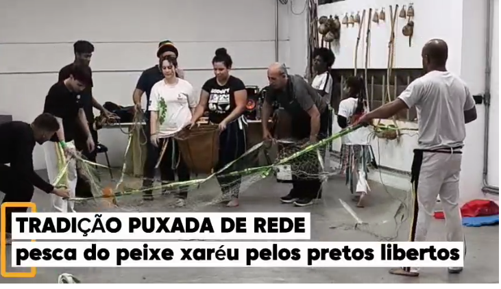Foto de Tradição da Puxada de Rede: Perspectiva Didática para Fortalecimento de Práticas Educacionais Antirracistas