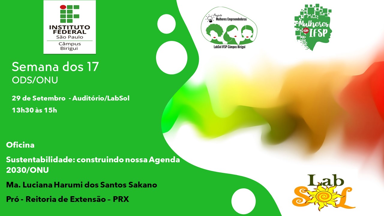 Foto de Semana dos 17 ODS ONU - Sustentabilidade: construindo nossa Agenda 2030/ONU