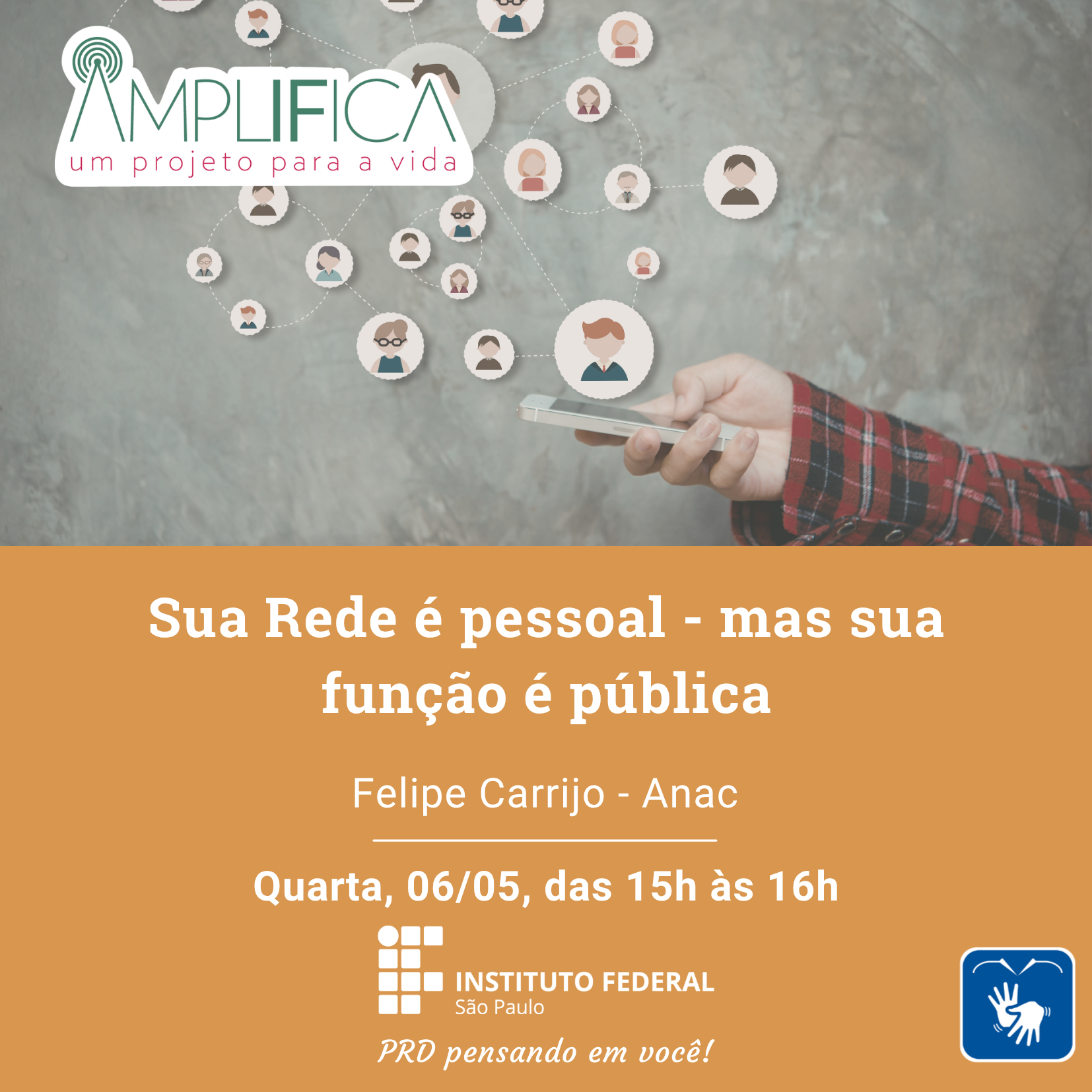 Foto de Amplifica - Sua Rede é pessoal - mas sua função é pública