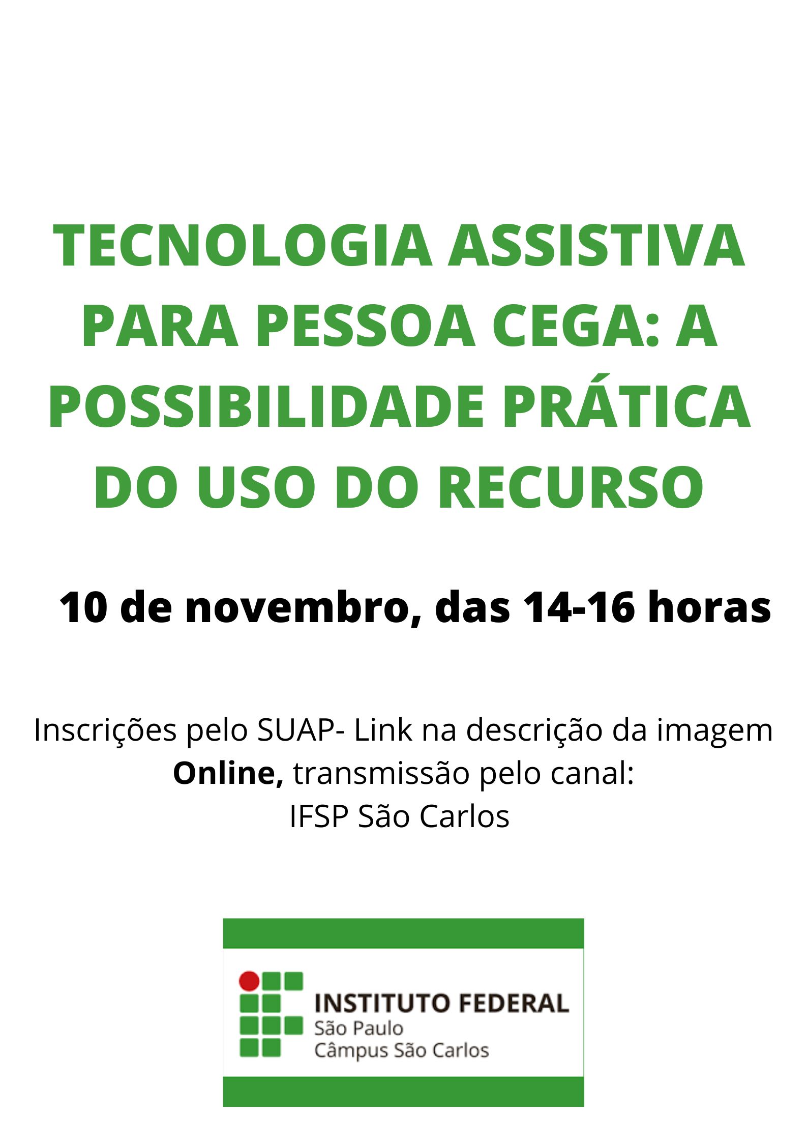 Foto de TECNOLOGIA ASSISTIVA PARA PESSOA CEGA: A POSSIBILIDADE PRÁTICA DO USO DO RECURSO