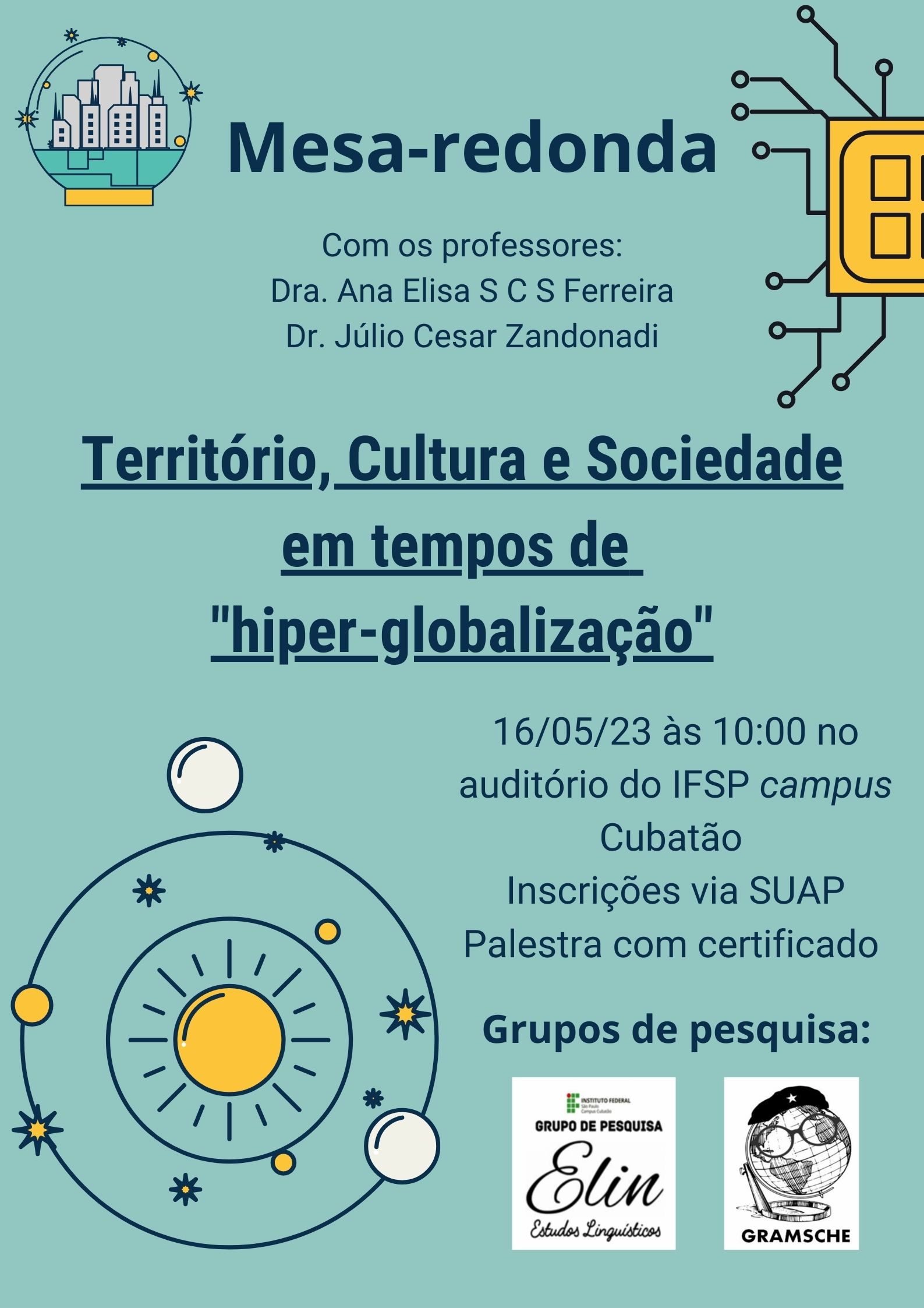 Foto de Território, Cultura e Sociedade em tempos de "hiper-globalização"