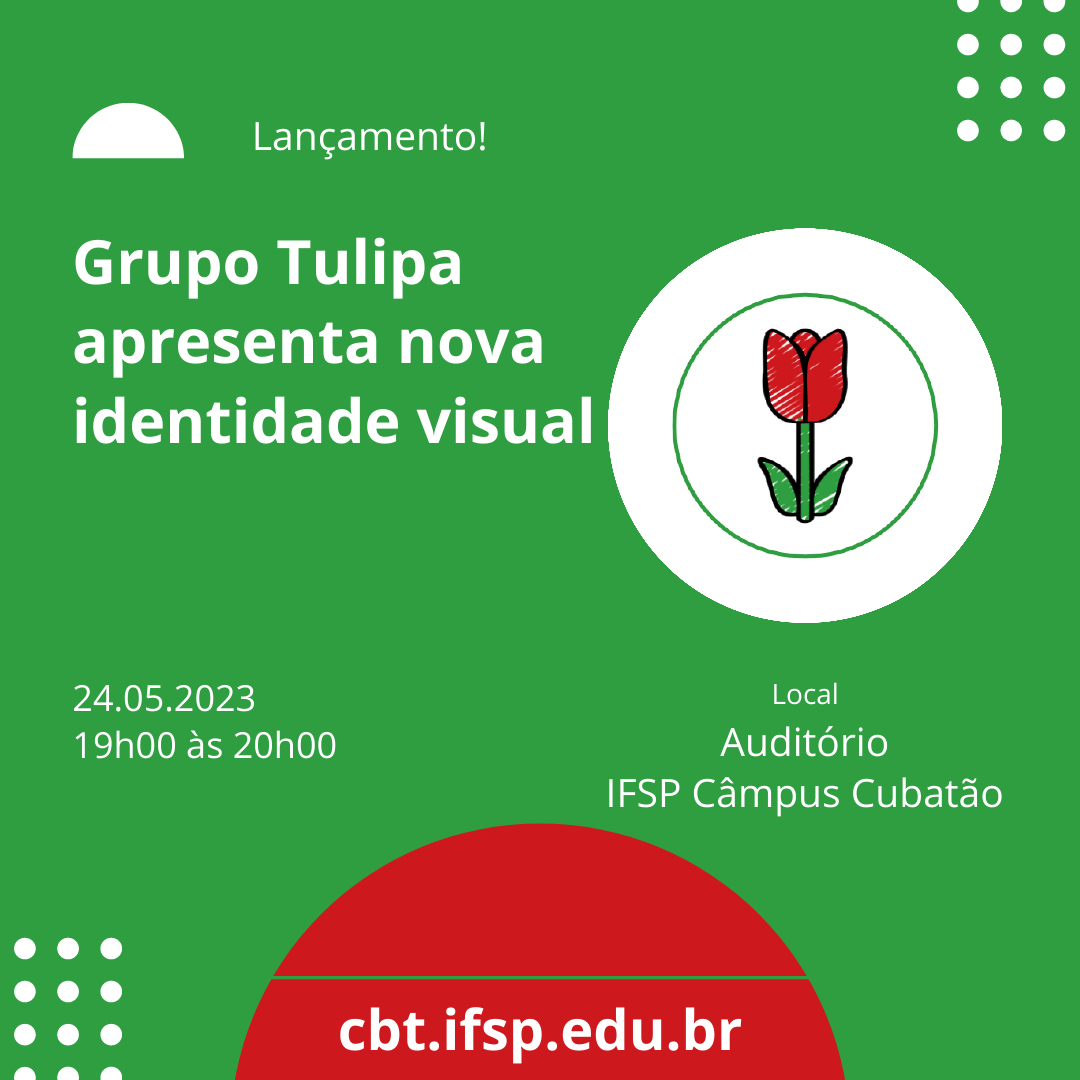 Foto de Grupo de pesquisa Tulipa apresenta nova identidade visual