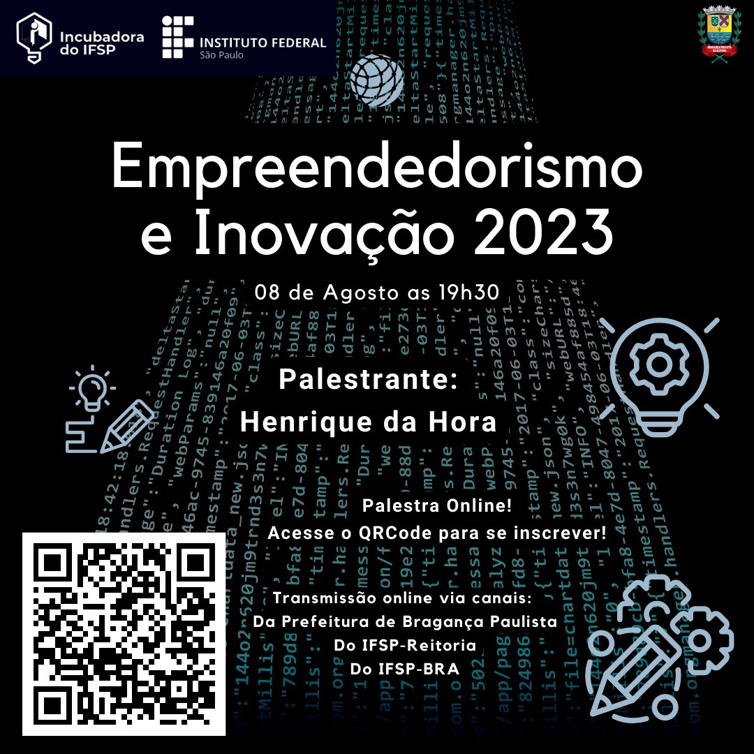 Foto de Palestra Empreendedorismo e Inovação 2023