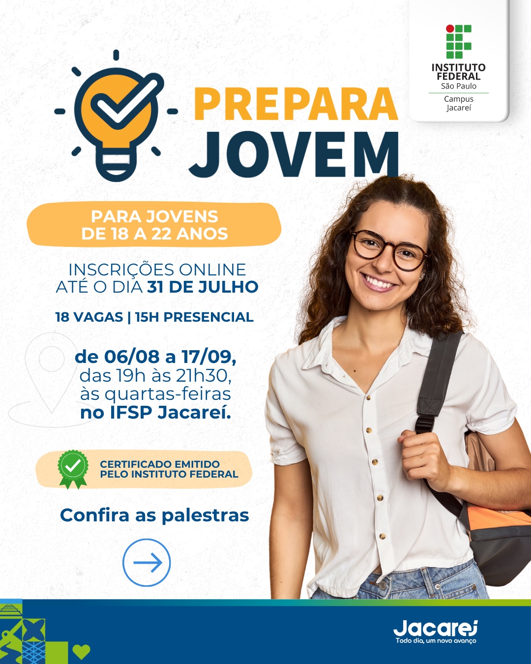 Foto de Prepara Jovem - em parceria com a Secretaria de Desenvolvimento Econômico de Jacareí