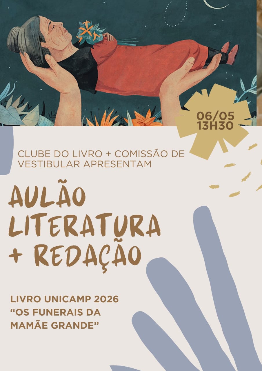 Foto de Aulão sobre o livro "Os funerais da Mamãe Grande"