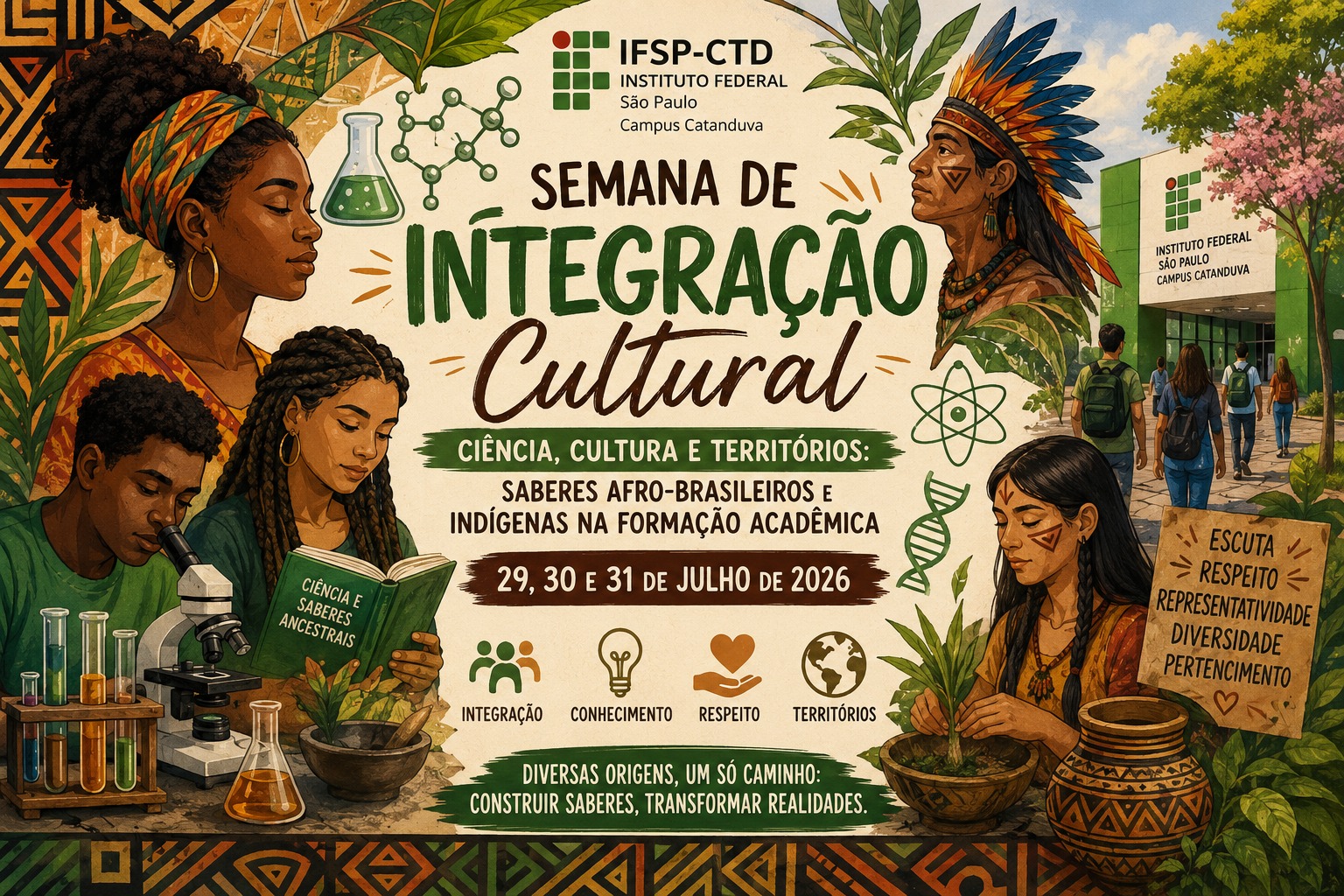 Foto de Semana de integração cultural (dia 1 - 29/07)