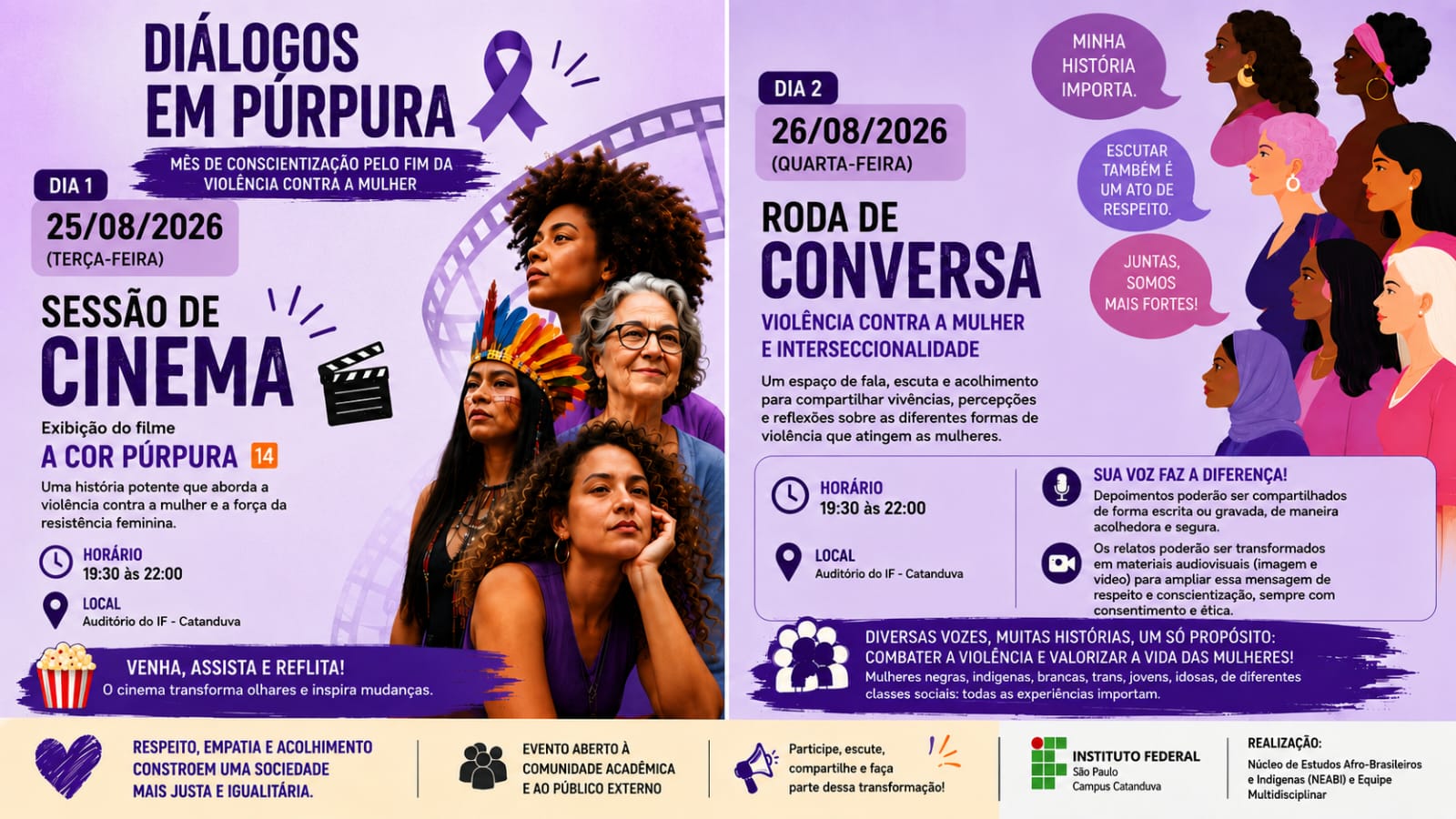 Foto de Diálogos em púrpura