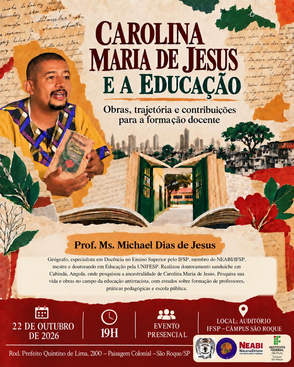 Foto de Carolina Maria de Jesus e a Educação : obras, trajetória , e contribuições para a formação docente