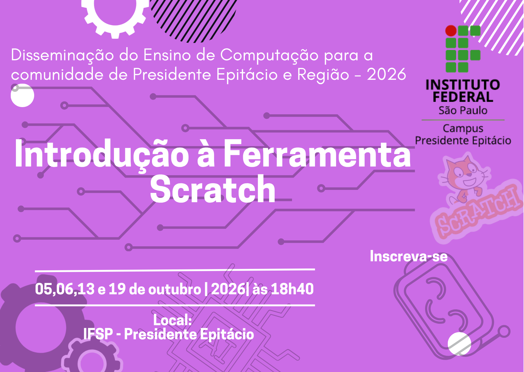 Foto de Introdução à Lógica de programação por meio da Ferramenta Scratch