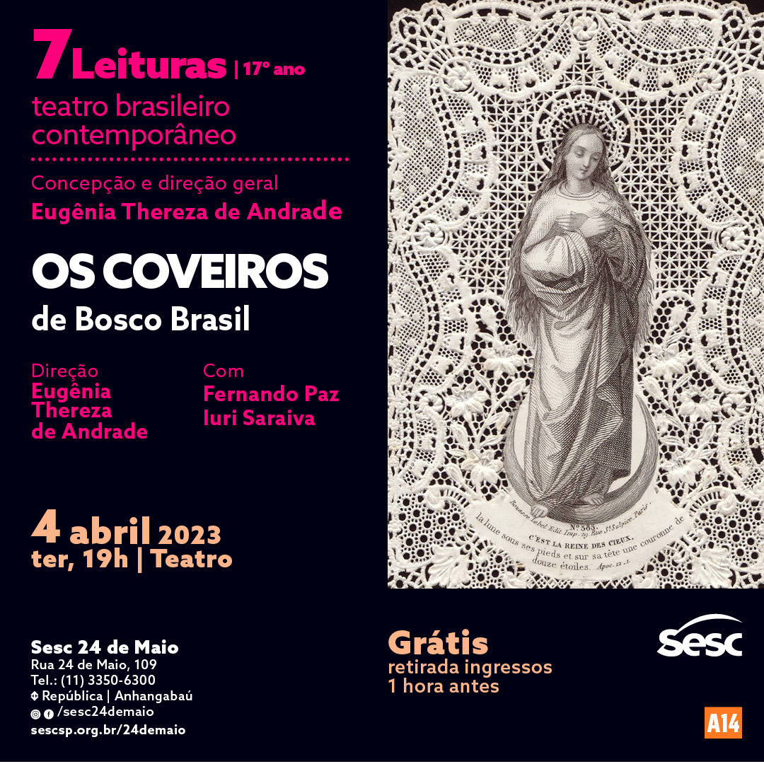 Foto de 7 Leituras - Teatro Brasileiro Contemporâneo - SESC 24 de Maio