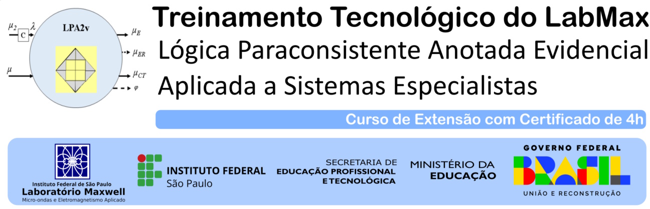 Foto de Treinamento Tecnológico do LabMax – Lógica Paraconsistente Anotada Evidencial Aplicada a Sistemas Especialistas